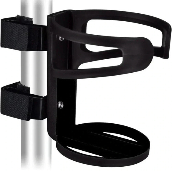 BodyHealt Universal Beverage Holder, Stroller/Wheelchair/Suitcase Cup Holder - Picture 1 of 10